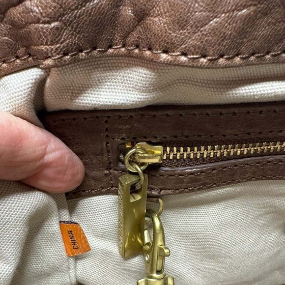 Tory Burch | Tory Burch Dayton Envelope Clutch in Brown Leather - Picture 5 of 13